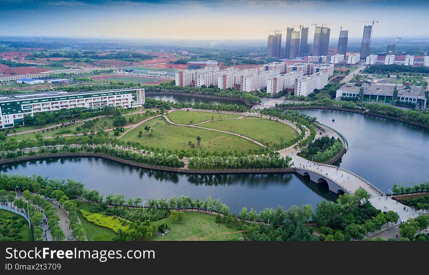 Bird's Eye View, Water Resources, City, Metropolitan Area