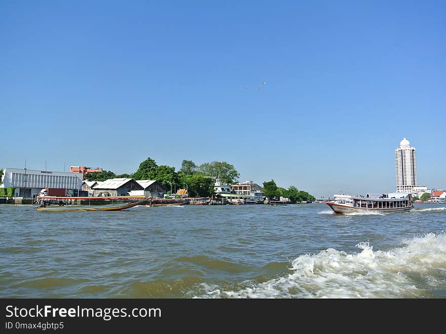 Waterway, Water Transportation, Coastal And Oceanic Landforms, Sky