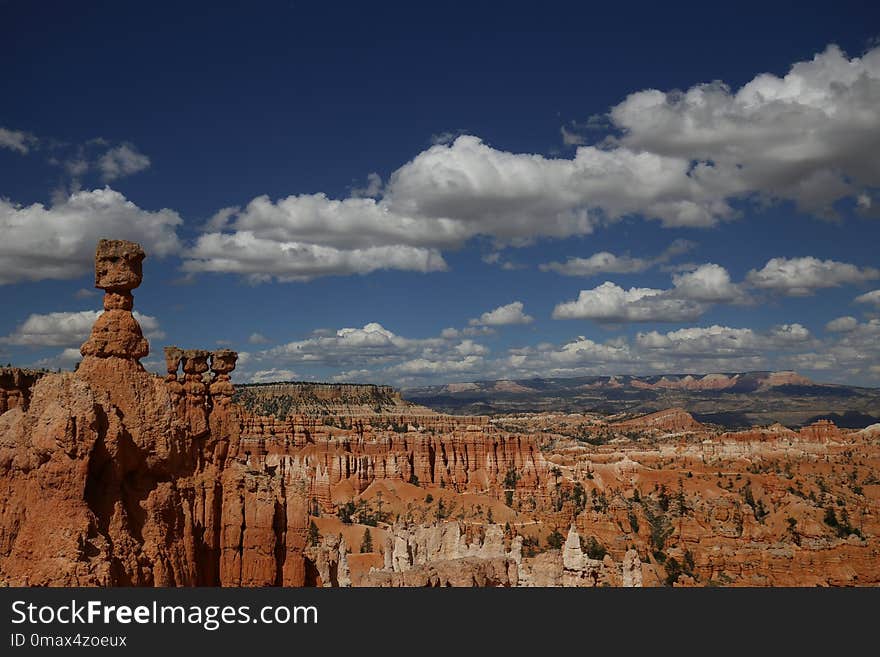 Sky, Badlands, Cloud, Wilderness