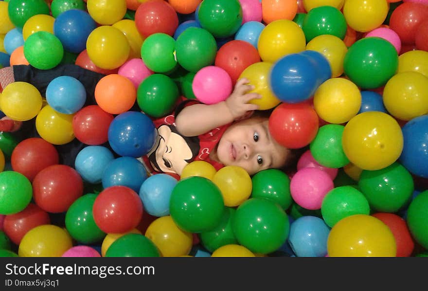 Ball Pit, Candy, Confectionery, Play