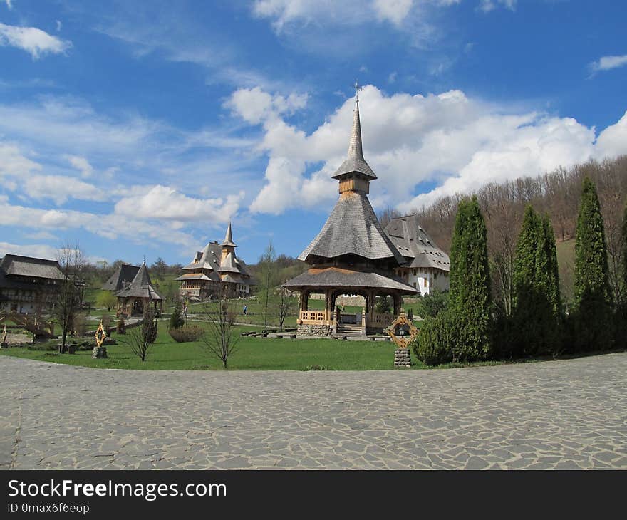 Historic Site, Sky, Place Of Worship, Cloud