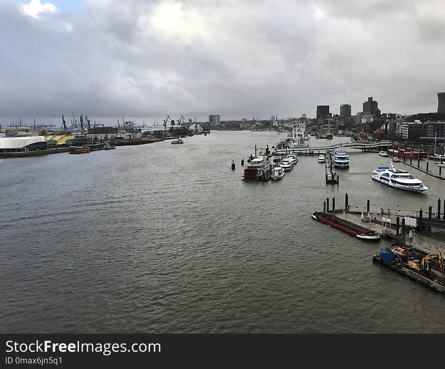 Waterway, Water Transportation, Marina, River