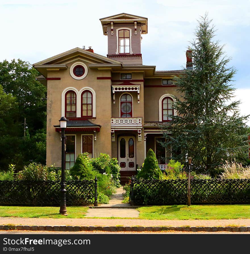 House, Home, Mansion, Landmark