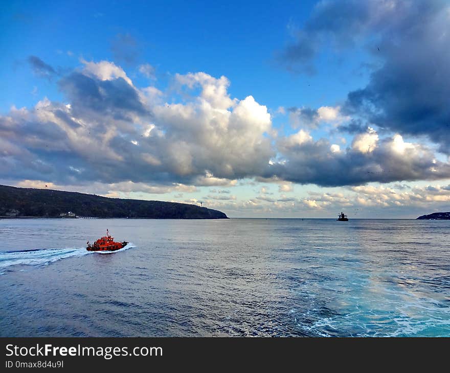 Sky, Sea, Cloud, Coastal And Oceanic Landforms