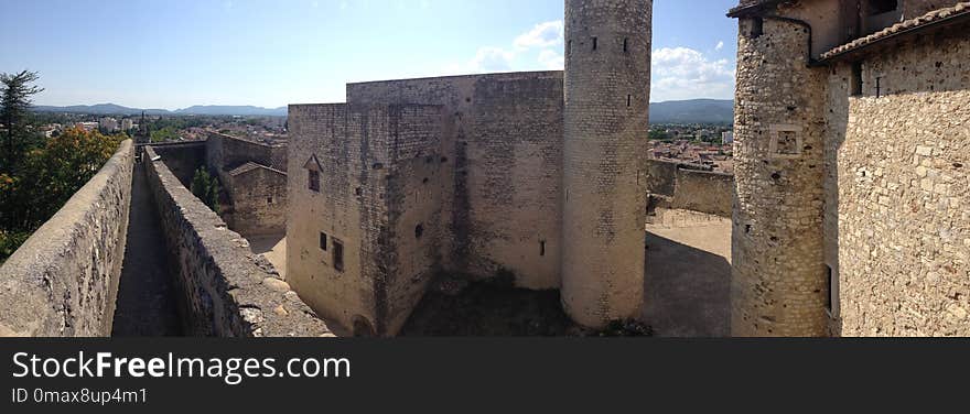 Historic Site, Fortification, Ruins, Medieval Architecture