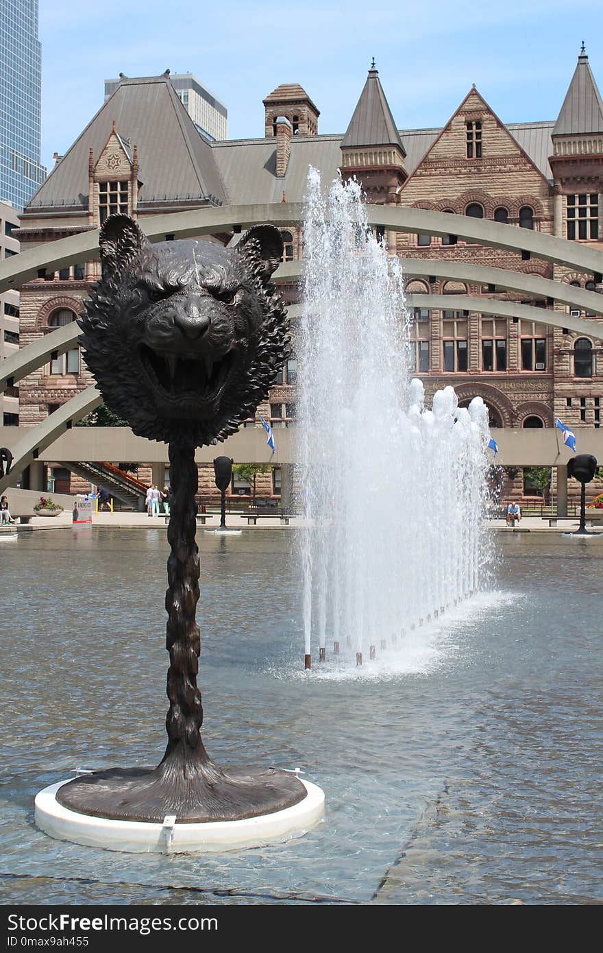 Water, Fountain, Water Feature, Sculpture