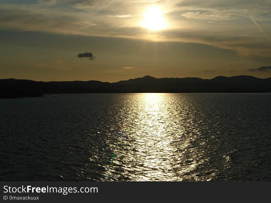 Sky, Horizon, Sea, Loch