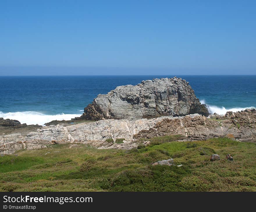 Coast, Sea, Headland, Sky