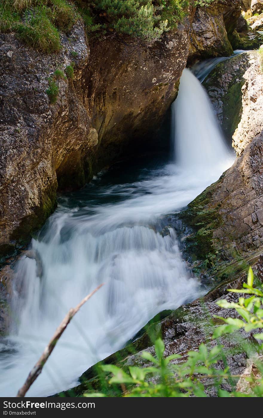 Waterfall, Water, Nature, Body Of Water