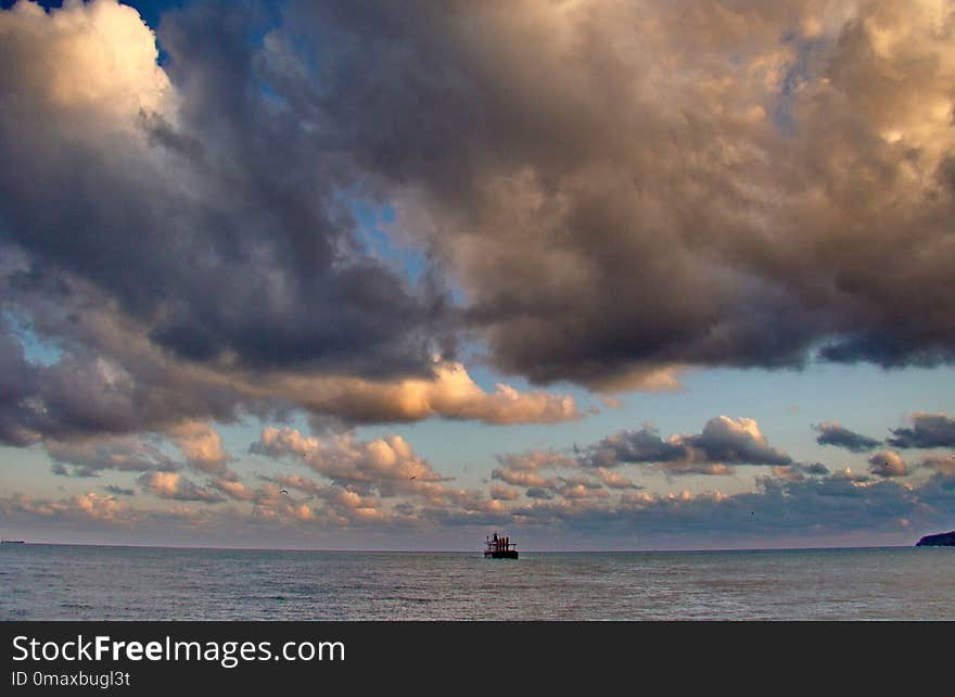 Sky, Horizon, Sea, Cloud