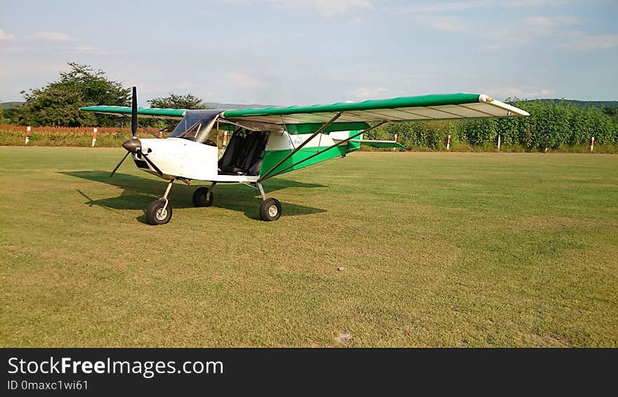 Aircraft, Ultralight Aviation, Airplane, Aviation