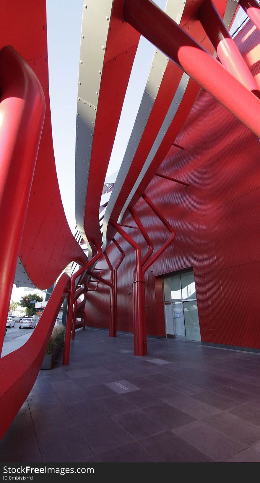 Red, Structure, Architecture, Interior Design