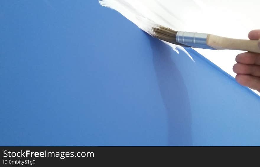 Blue, Close Up, Sky, Material