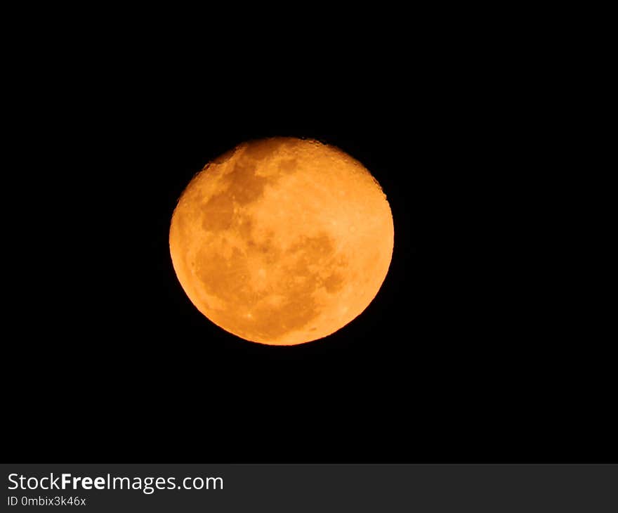 Moon, Atmosphere, Astronomical Object, Night