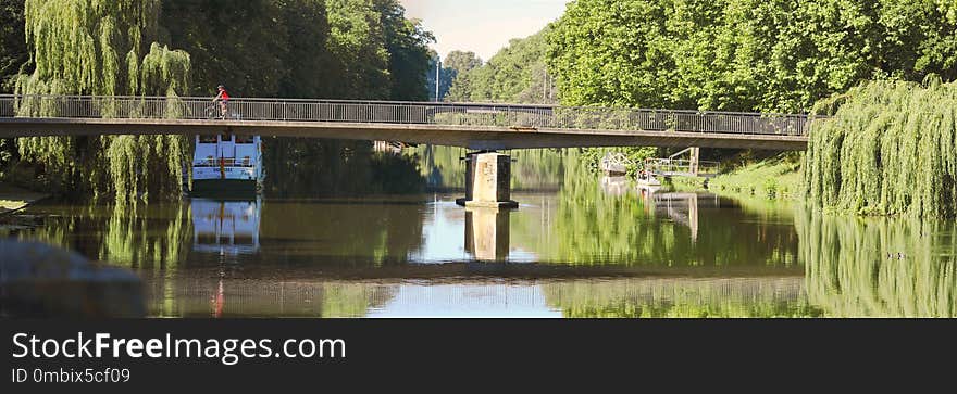 Waterway, Reflection, Water, Canal