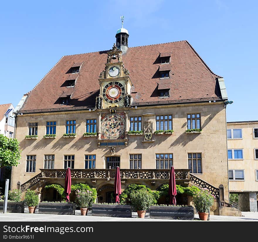 Landmark, Building, Town, Facade