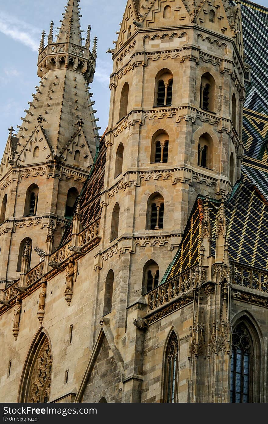 Medieval Architecture, Cathedral, Building, Landmark