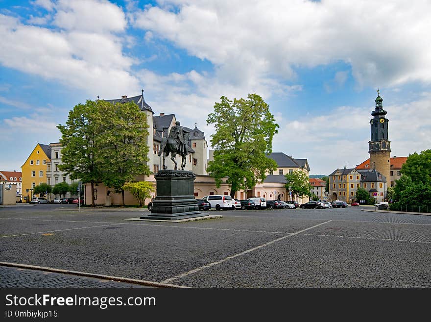 Sky, Town, Landmark, Town Square