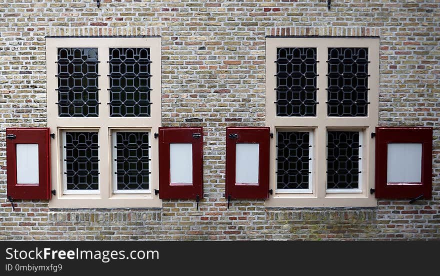 Window, Wall, Facade, Brickwork