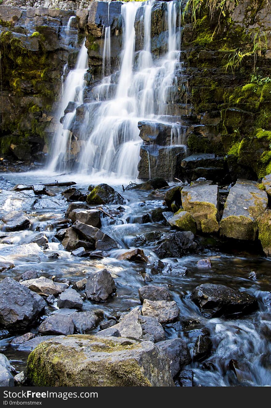 Waterfalls near Crested Butte Colorado.