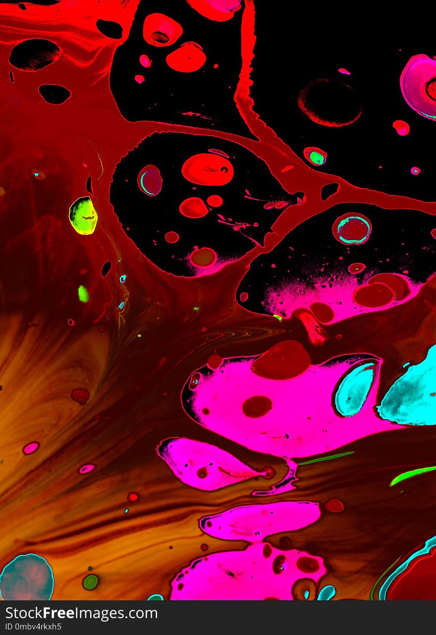 Abstract marbling art patterns as colorful background