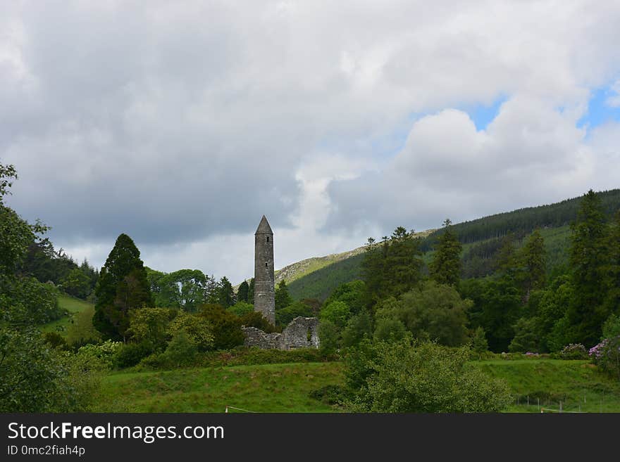 Highland, Sky, Vegetation, Cloud