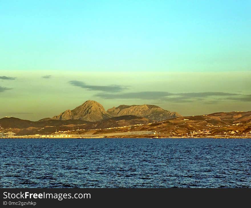 Sea, Sky, Horizon, Headland