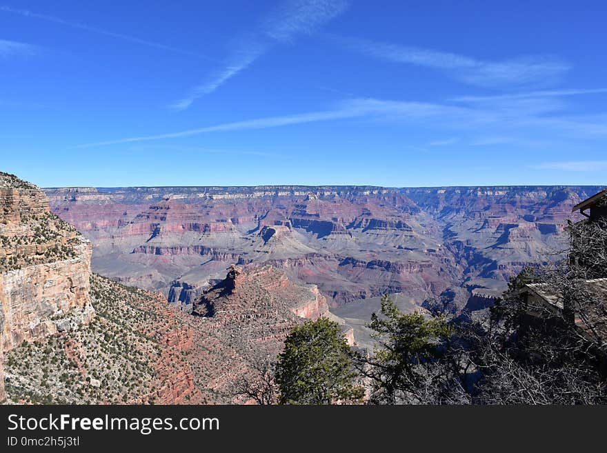 Sky, Badlands, Wilderness, Canyon