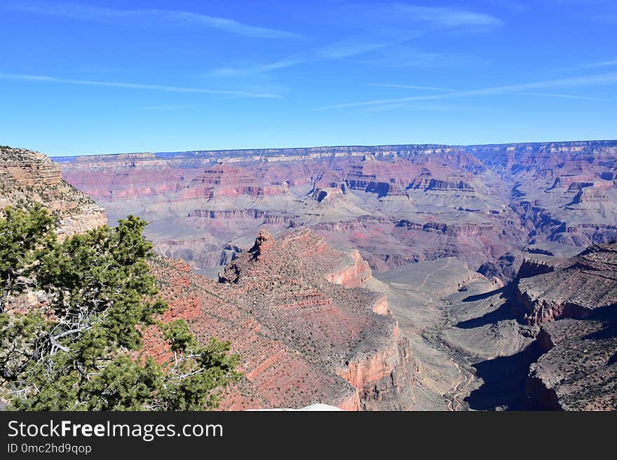 Sky, Canyon, Wilderness, National Park