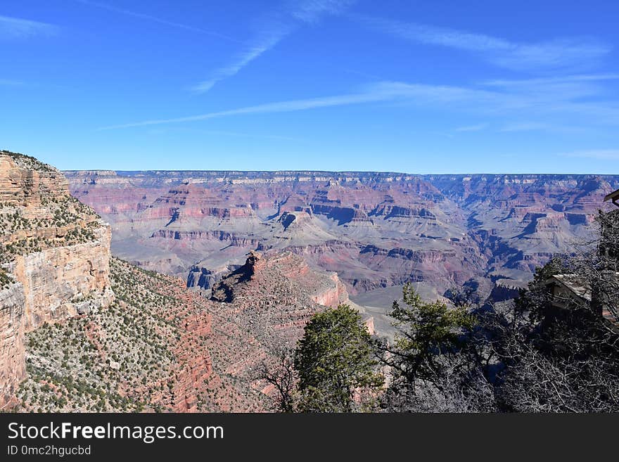 Sky, Canyon, Wilderness, National Park