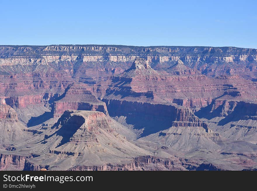 Badlands, Canyon, National Park, Escarpment