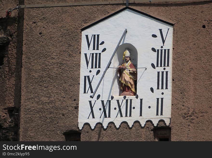 Wall, Clock, Street Art, Art