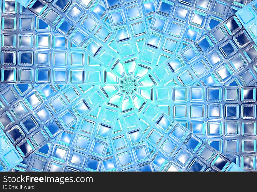 Blue, Pattern, Structure, Symmetry