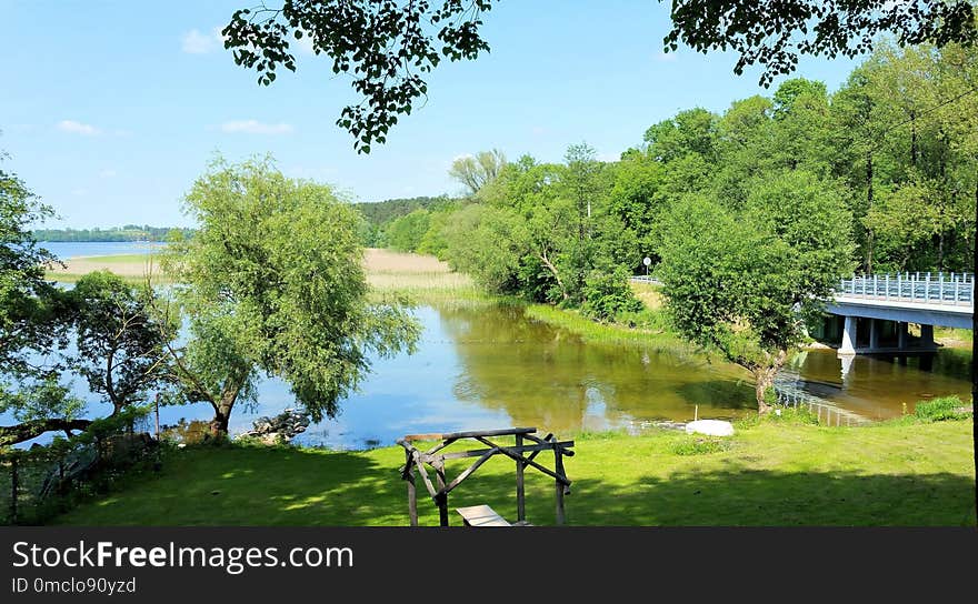 Waterway, Nature, Water, Reflection