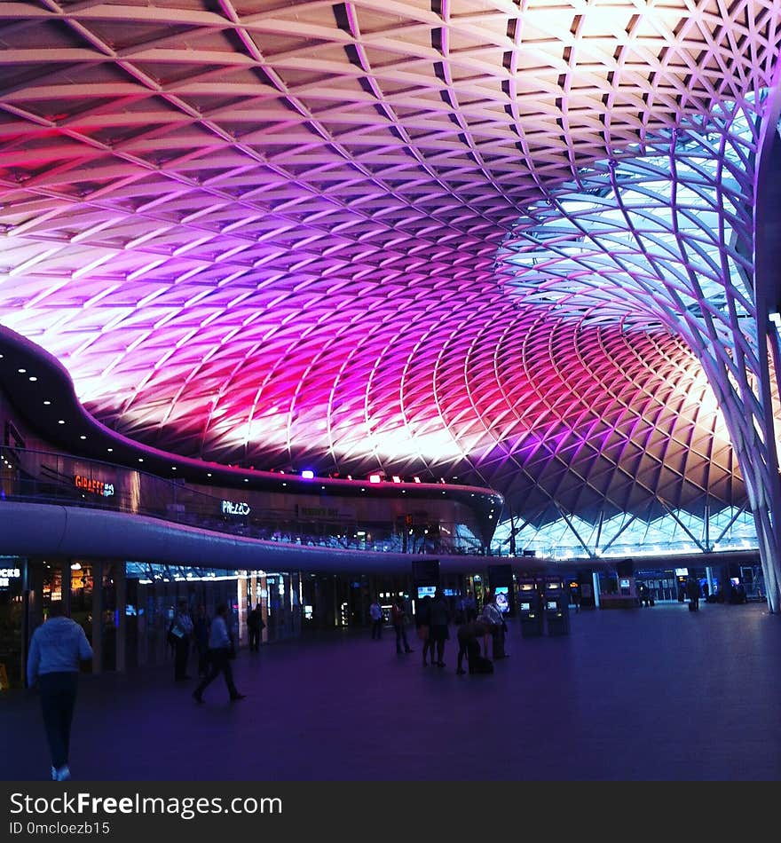 Purple, Structure, Landmark, Infrastructure