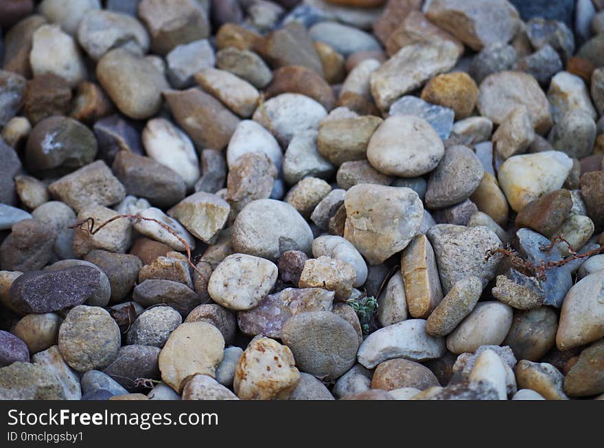 Pebble, Rock, Gravel, Material