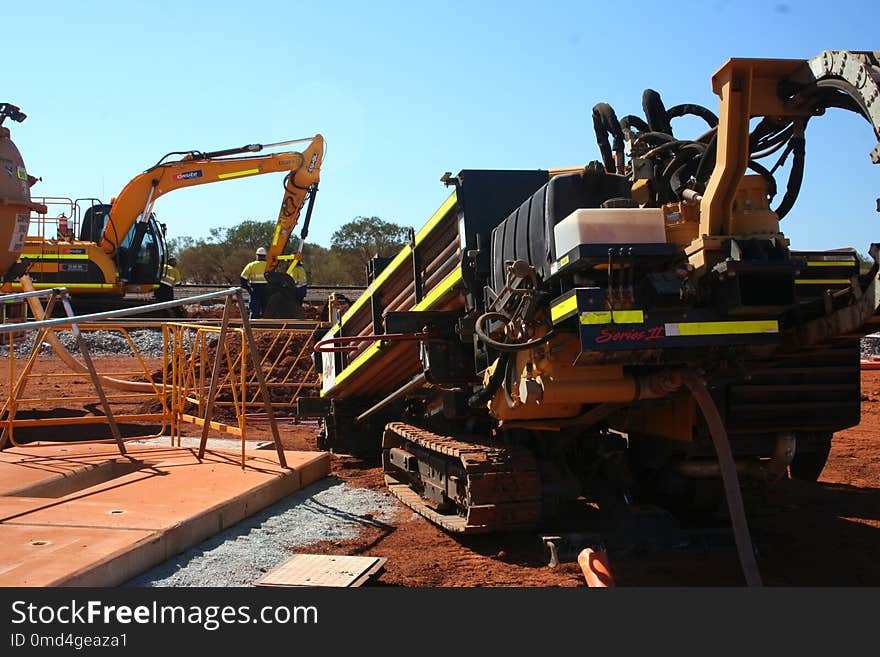 Construction Equipment, Construction, Vehicle, Crane