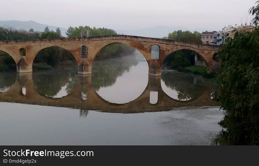 Bridge, Arch Bridge, Waterway, Viaduct