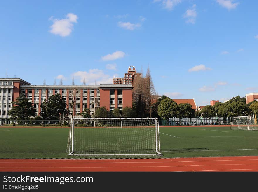 Sky, Structure, Public Space, Sport Venue