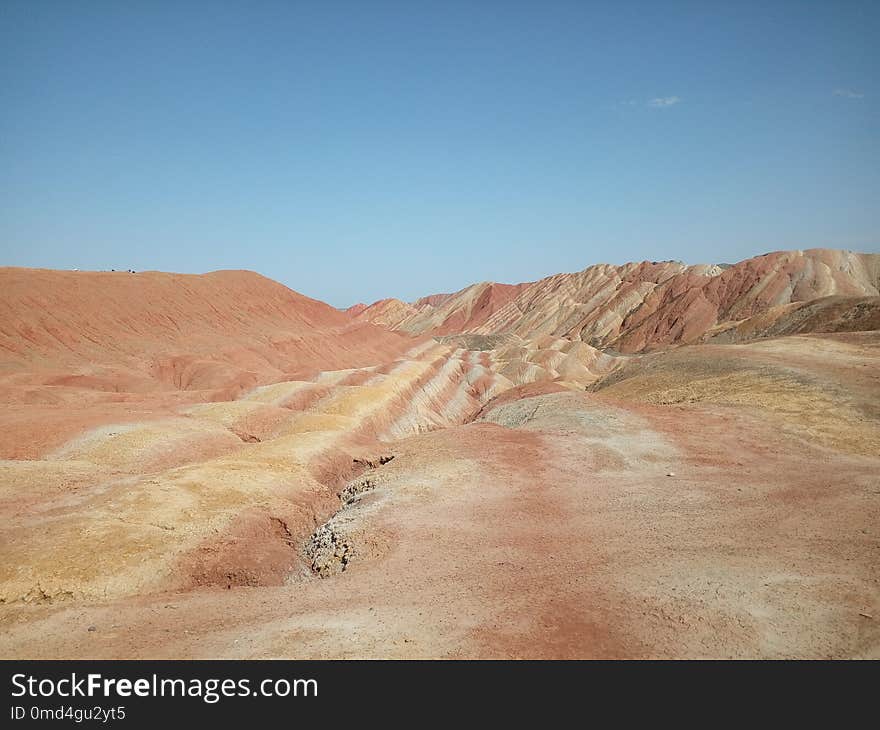 Badlands, Sky, Ecosystem, Wilderness