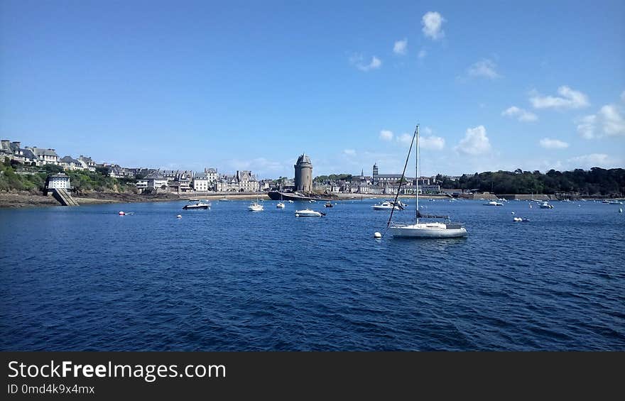 Waterway, Loch, Sky, Marina