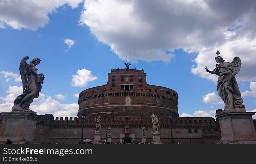 Sky, Landmark, Monument, Statue