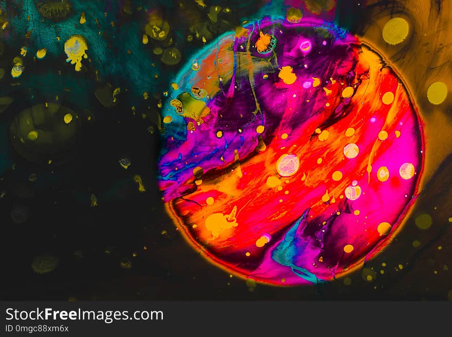 Abstract marbling art patterns as colorful background