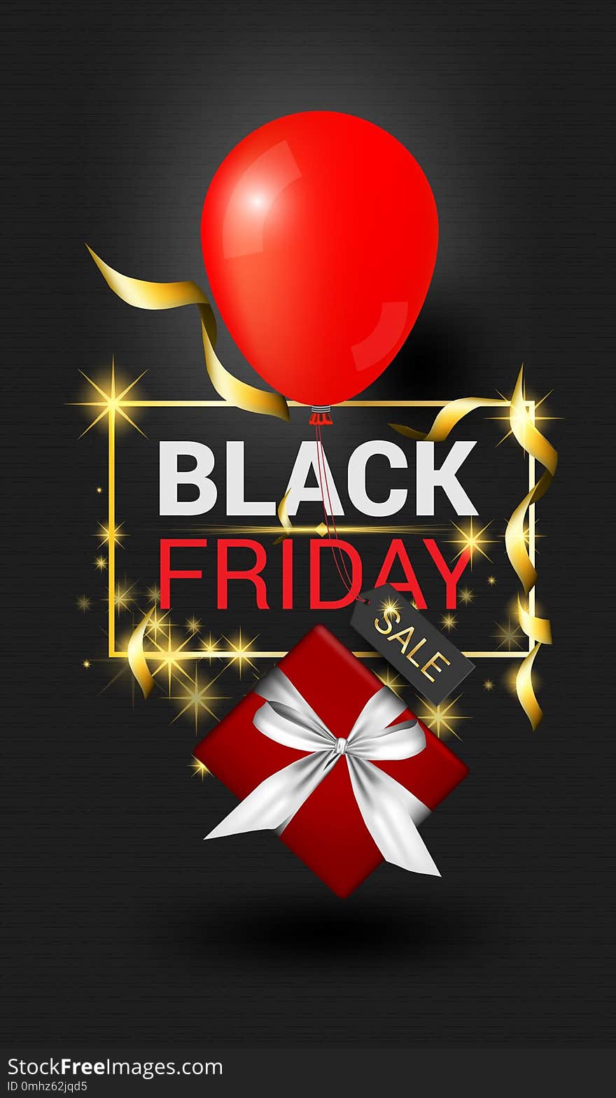 Black Friday Promotion Vector background Christmas Happy New Year card,greeting cardsred and gift boxes