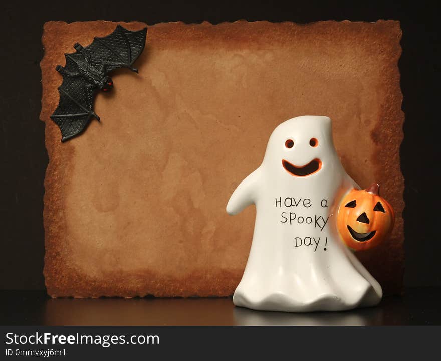 Invitation Background copy space for Happy Halloween.