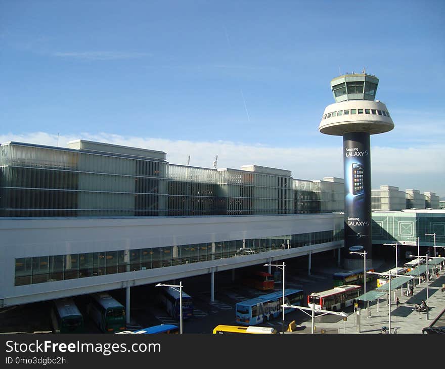 Control Tower, Airport, Infrastructure, Building