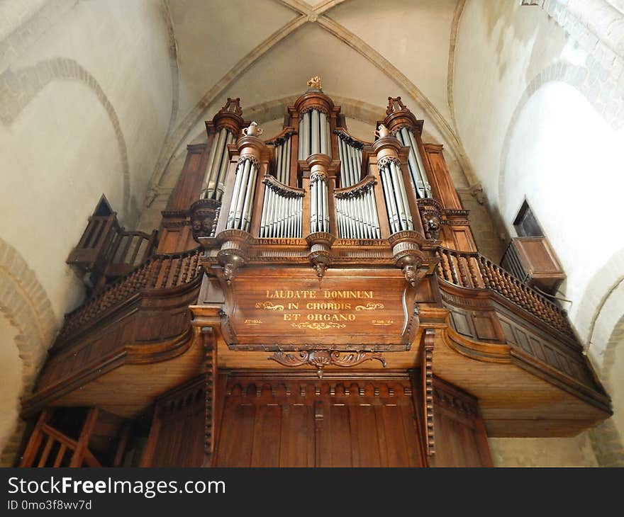 Organ Pipe, Organ, Pipe Organ, Wind Instrument