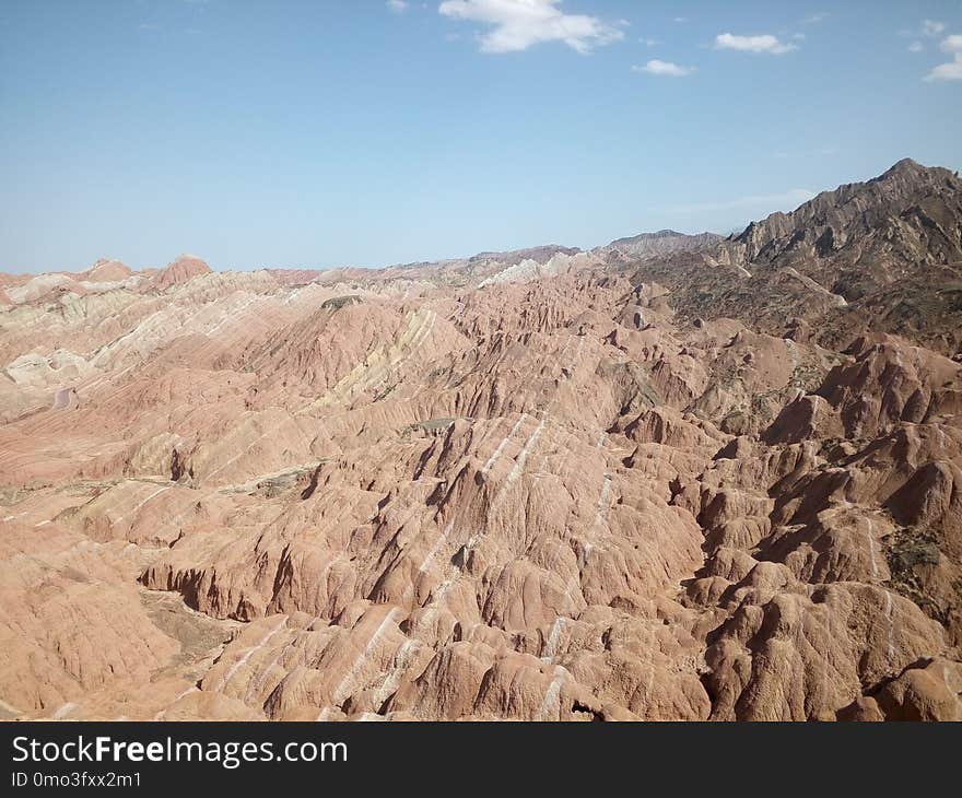 Badlands, Ecosystem, Ridge, Mountainous Landforms