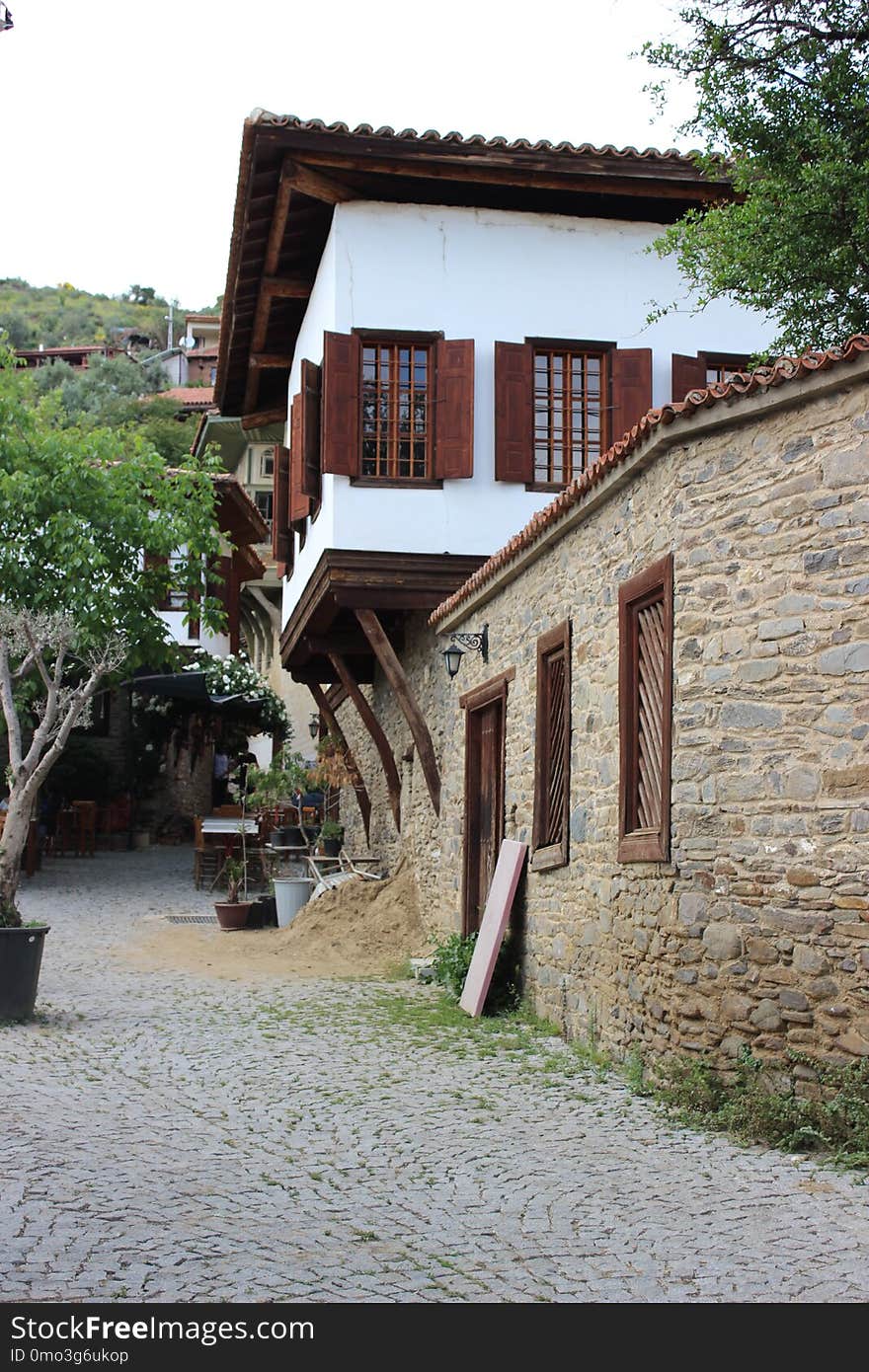 House, Facade, Building, Cottage