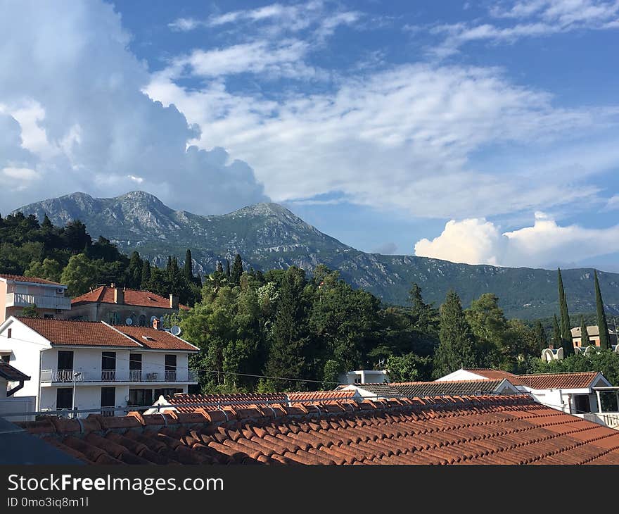 Sky, Cloud, Mountainous Landforms, Mountain